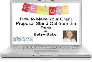 How to Make Your Grant Proposal Stand Out from the Pack Webinar