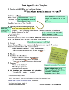 17 Free Donation Letter Templates for Schools