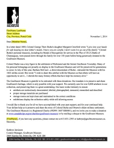 AnnualAppealLetter2014 Goulbourn Museum (1)